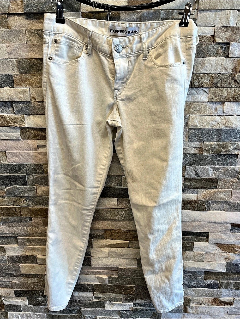 Express Ankle Legging Stella & Low Rise Skinny Ankle Jeans White Size 4